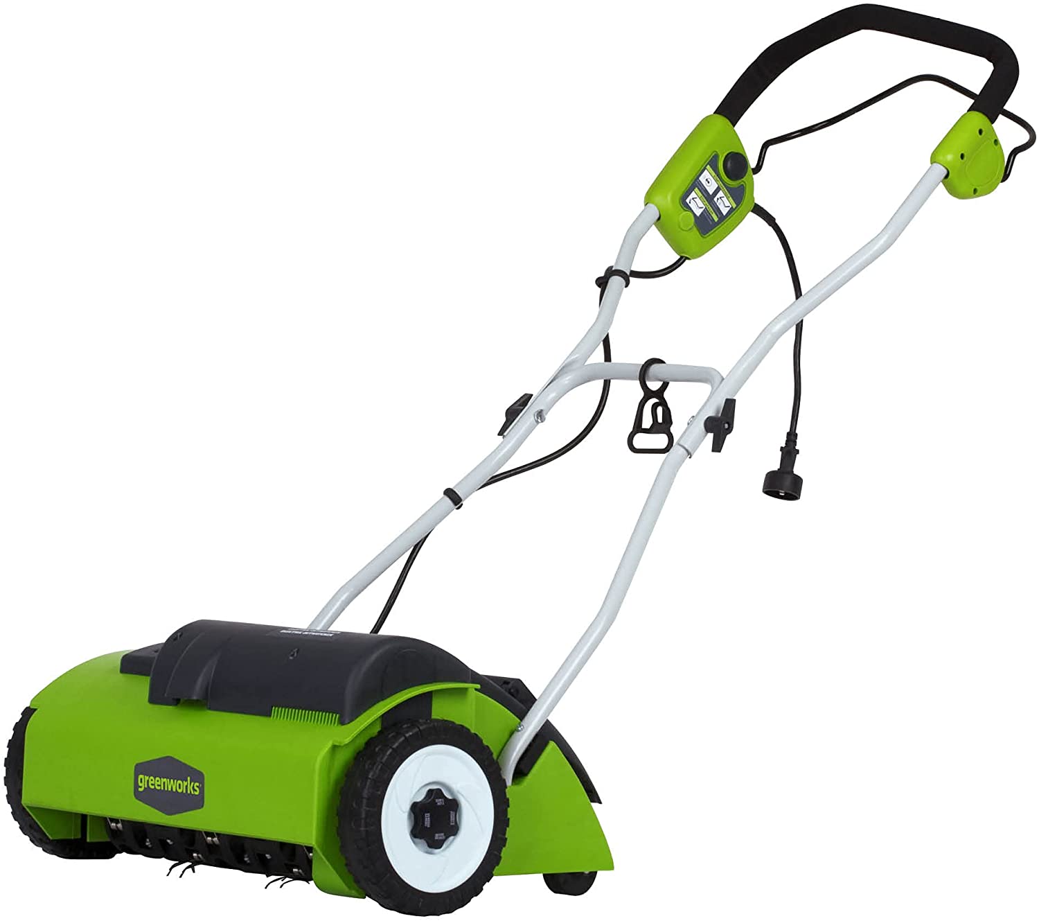 Greenworks 14-Inch 10 Amp Corded Dethatcher 27022