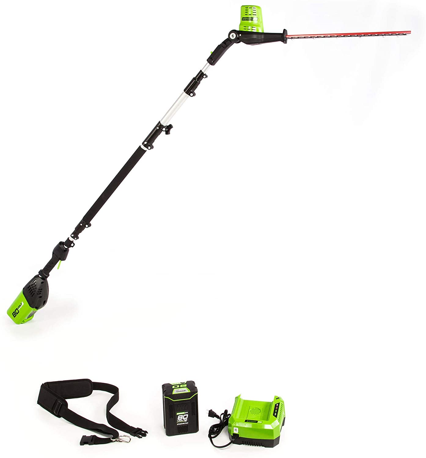 Greenworks PH80B210 80V cordless pole