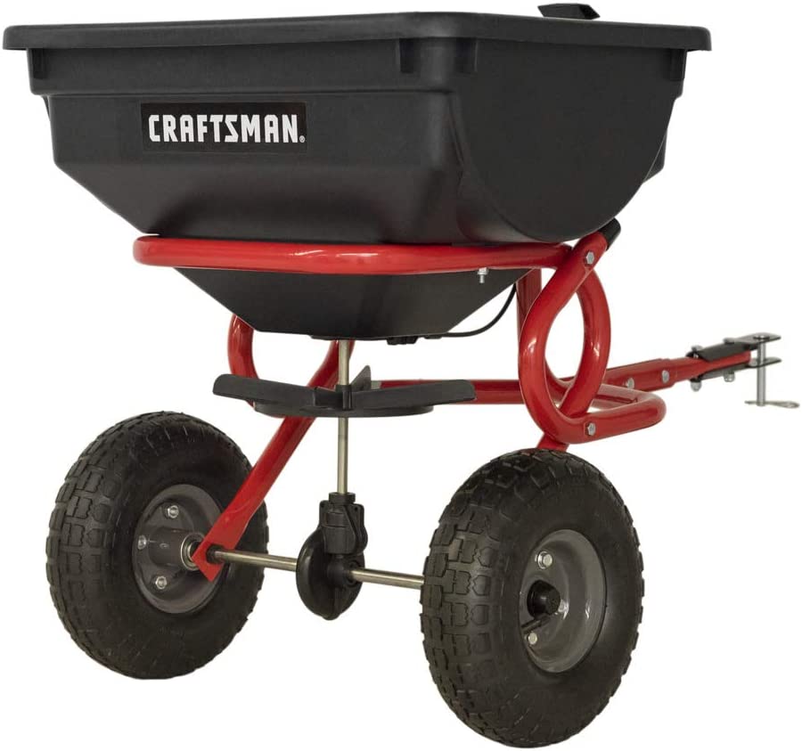 Craftsman CMXGZBF7124322 85-Pound Tow Broadcast Spreader