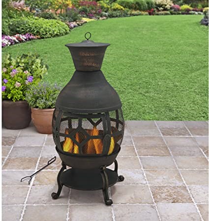 BH & GCO. Chiminea