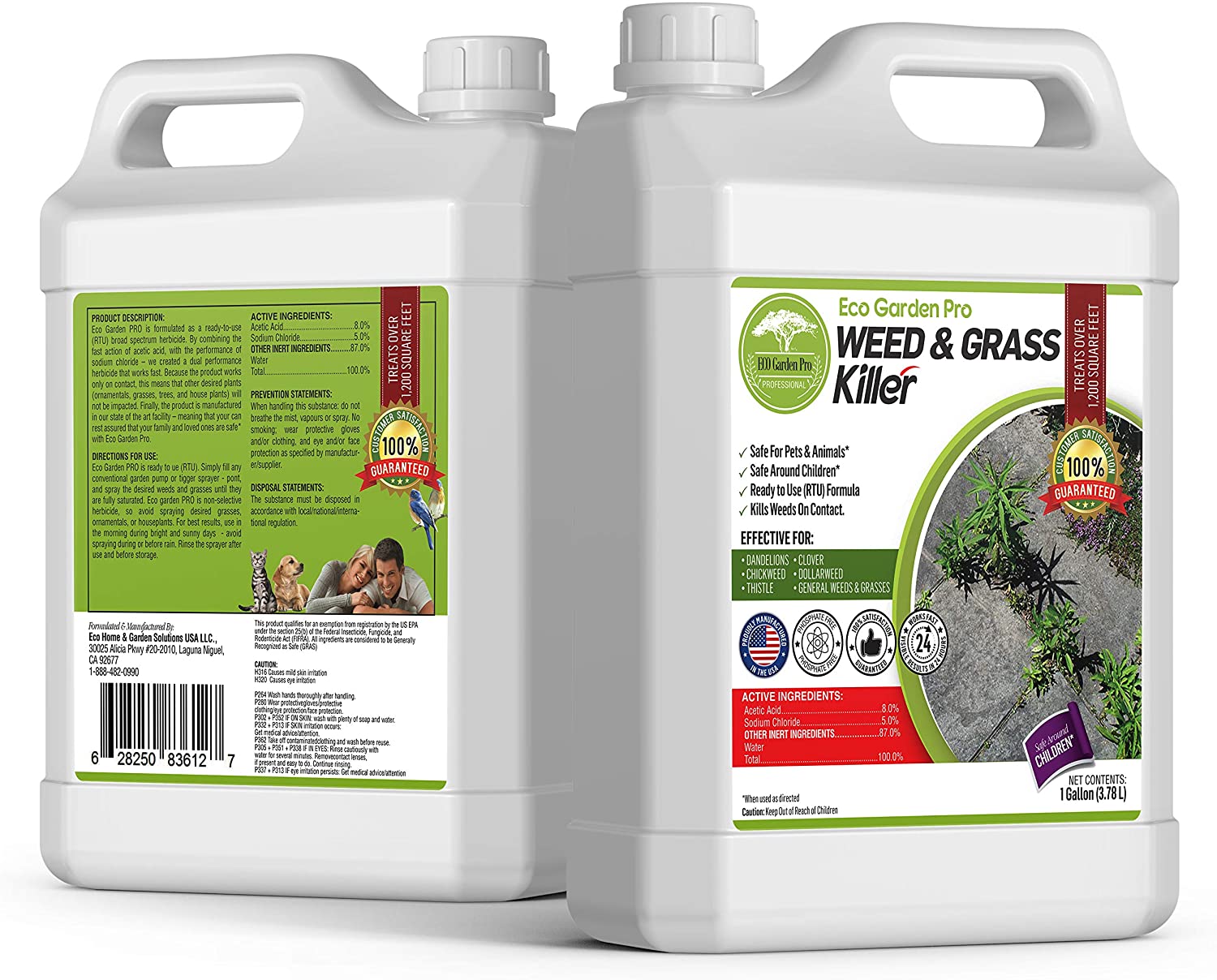 ECO Garden PRO Organic Vinegar Weed Killer