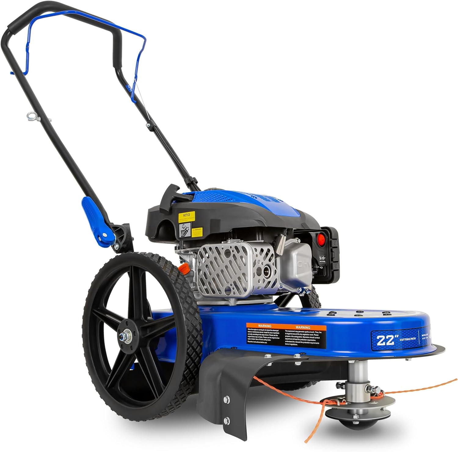 BILT HARD 22-Inch Push Gas String Trimmer