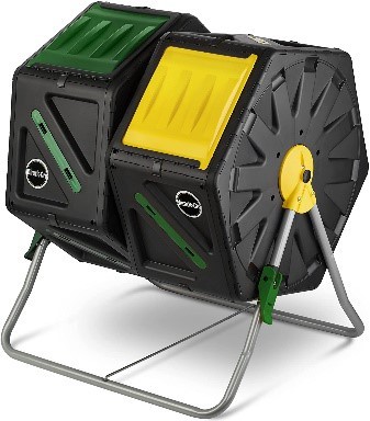 Dual Chamber Compost Tumbler