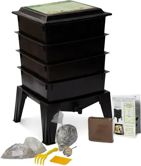 Worm Factory 360 Vermicomposting Bin