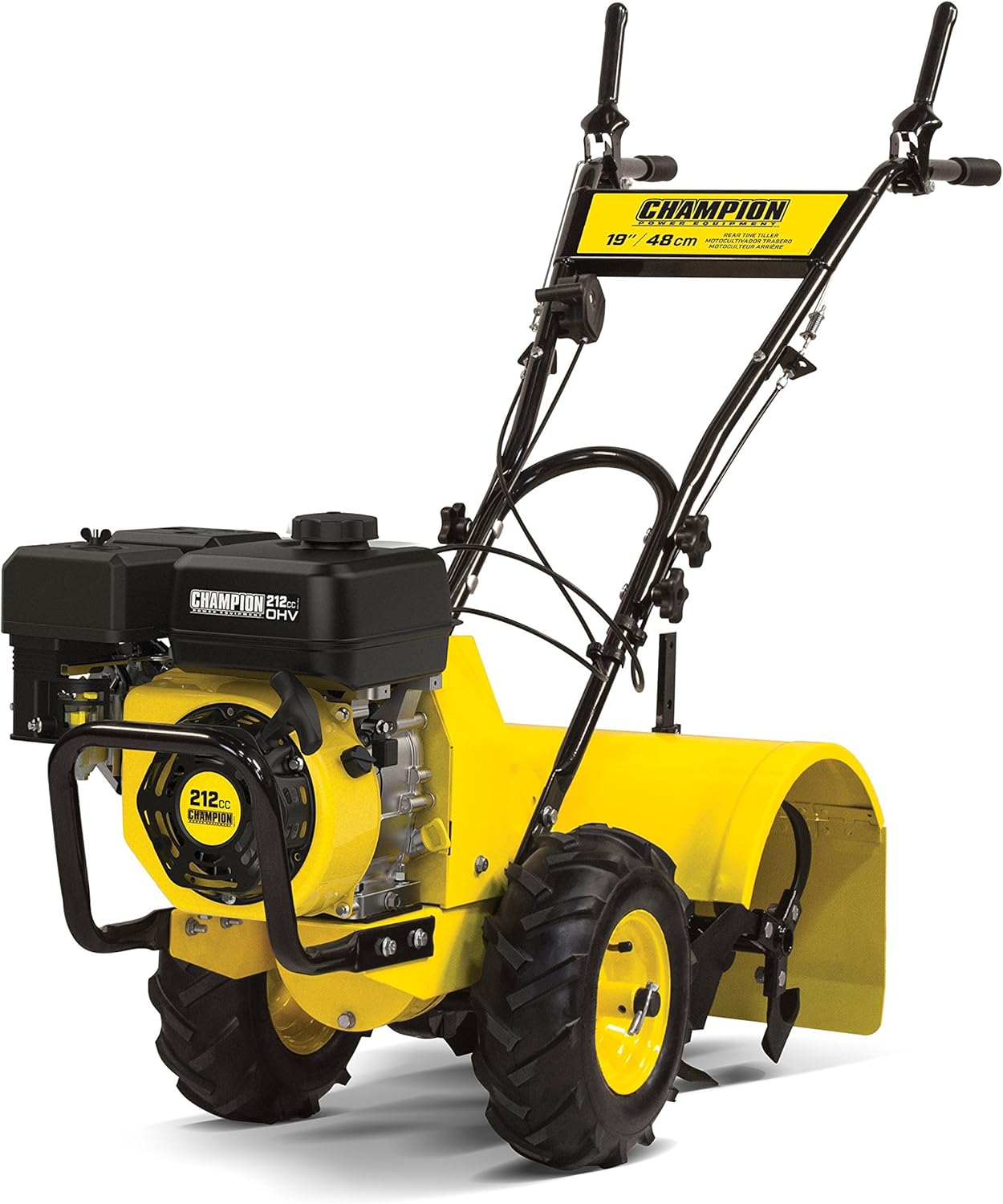 Champion 9-Inch Counter Rotating Rear Tine Tiller