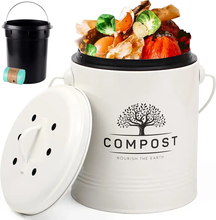 Perfnique Kitchen Compost Bin