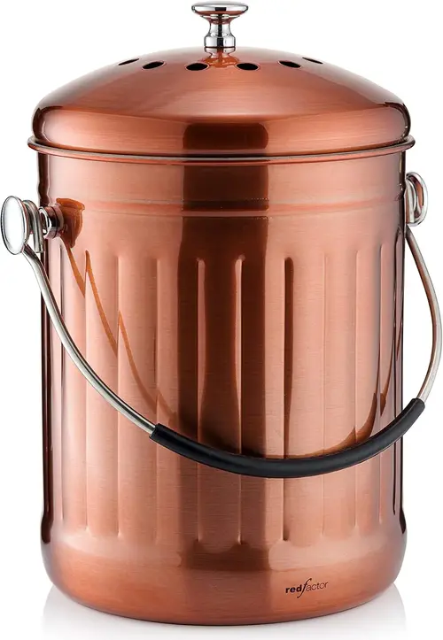 Red Factor Kitchen Compost Bin