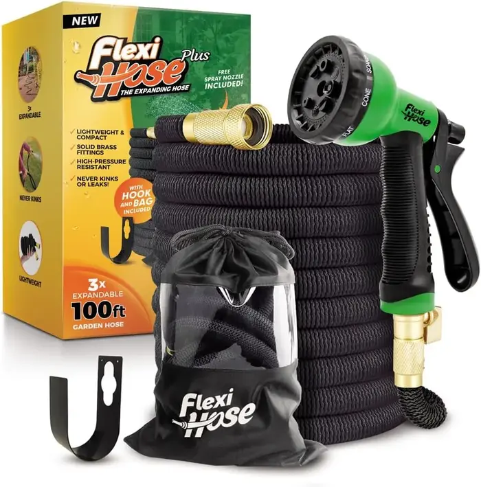 Flexi Hose 100 Ft Expandable Garden Hose