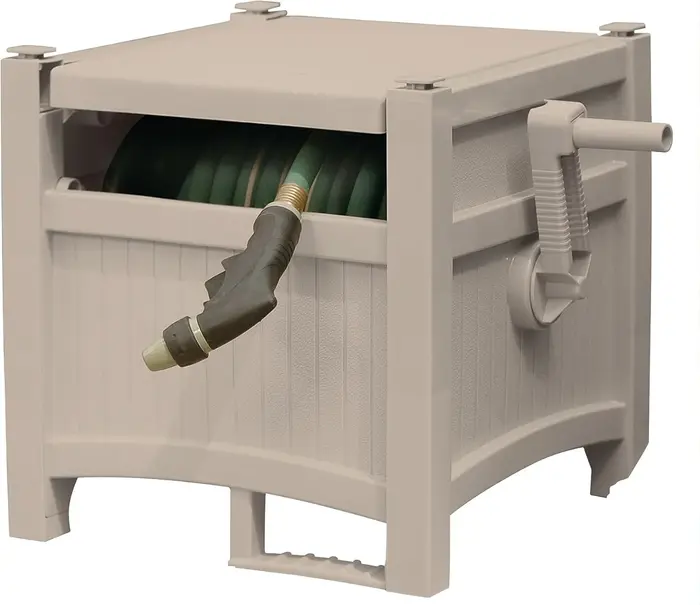 Suncast Garden Hose Reel Hideaway