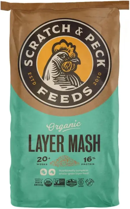 Scratch and Peck Organic Chicken Layer Feed